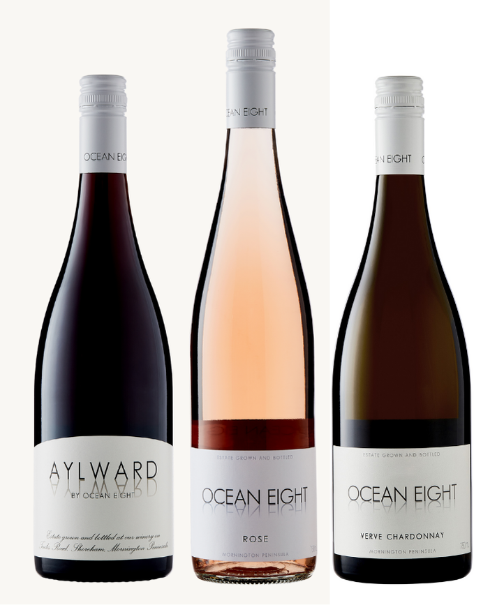 Mixed 3 Bottle Pack (Aylward Pinot Noir, Verve Chardonnay, Rosé)